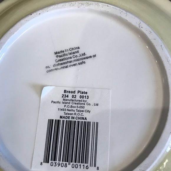 NWT! 3 Italian Themed Plates & Candle Rings - Picture 6 of 7